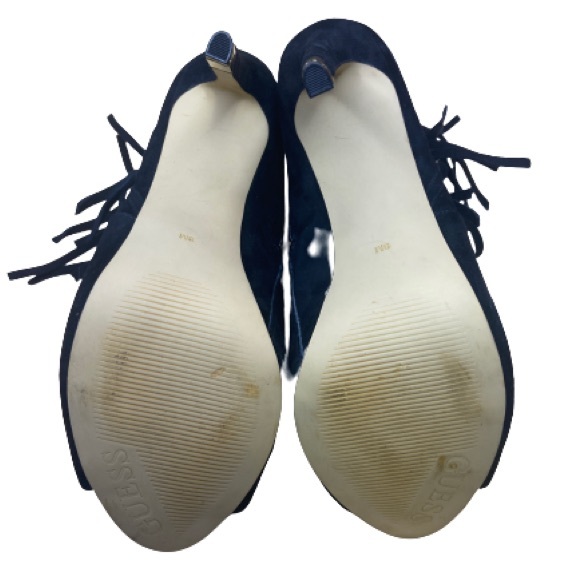 Guess Aziz Fringe Peep Toe Bootie Women - Picture 6 of 6